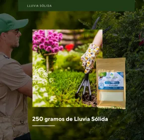 Lluvia Sólida 250 gramos — Jardinería y Huertos