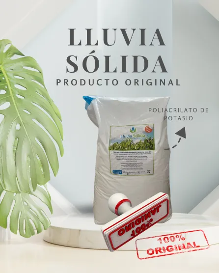 Producto original Lluvia Sólida distribuido por Ananke World S.A.